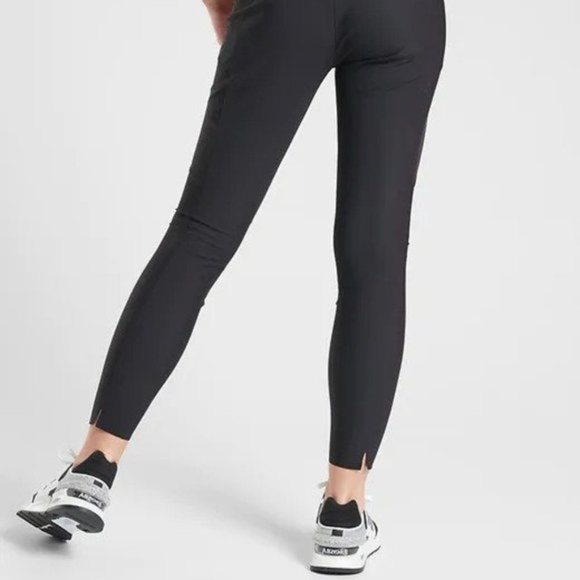 Athleta Stellar City Tights size 6 Black - Picture 7 of 8